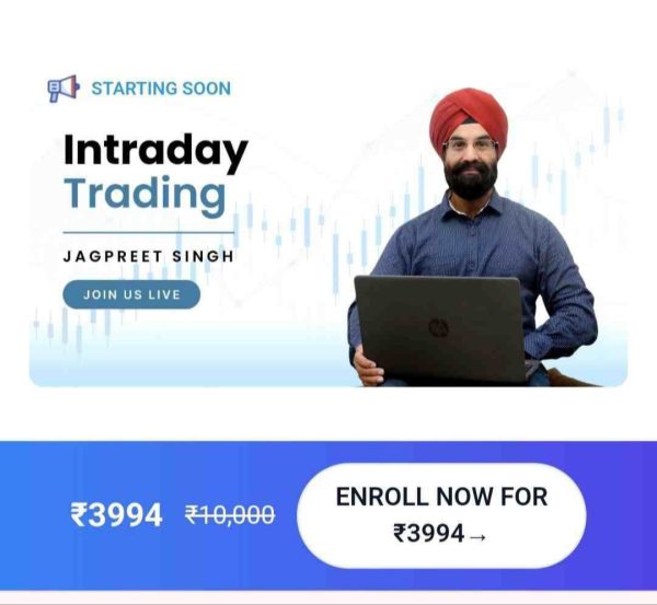 INTRADAY TRADING BOOTCAMP BY JAGPREET SINGH - THE FUTURE UNIVERSITY