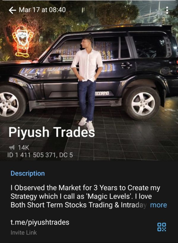 Piyush Trades Course