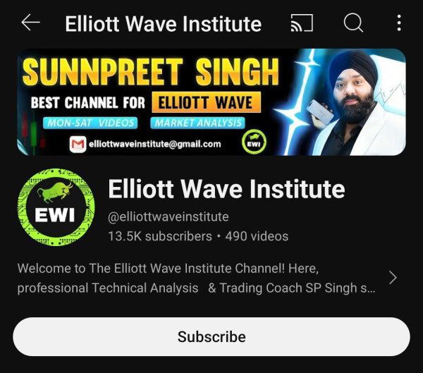 Elliott Wave Institute - Sunnpreet Singh - Neo Wave Course