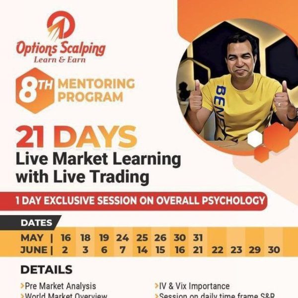 Siva Option Scalping - 8th Mentorship Program 2022 Siva Kumar Jayachandran Course