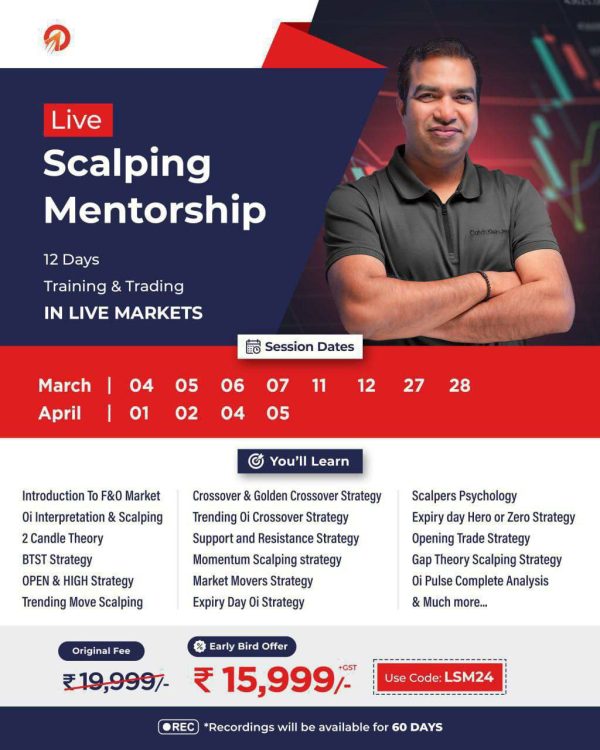 Siva Option Scalping - 12th Mentorship Program 2024  Siva Kumar Jayachandran