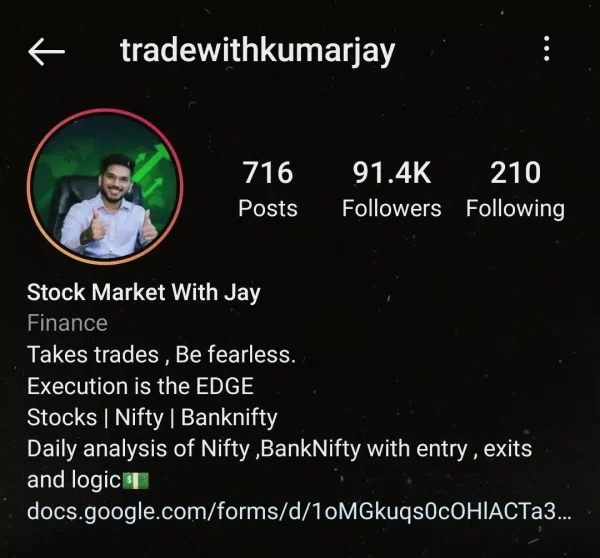 Trade With Kumar Jay Course-Premium