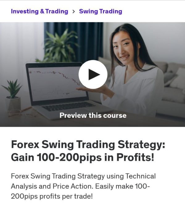 Forex Swing Trading Strategy Gain 100-200 pips in Profits