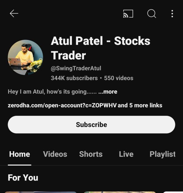 Atul Patel Swing Trading Course - Stocks Trader