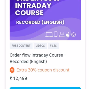 Momentrade Course Order Flow Intraday Course English