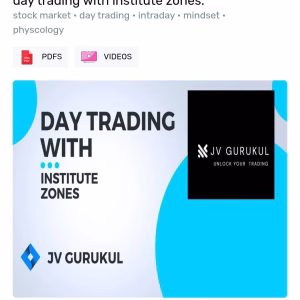 JV Gurukul Course Day Trading with Institute Zones