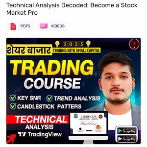 Always Grows Course Prasant Rastogi Course Technical Analysis Decoded