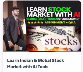 Learn Indian & Global Stock Market with Ai Tools by Mentor Aditya